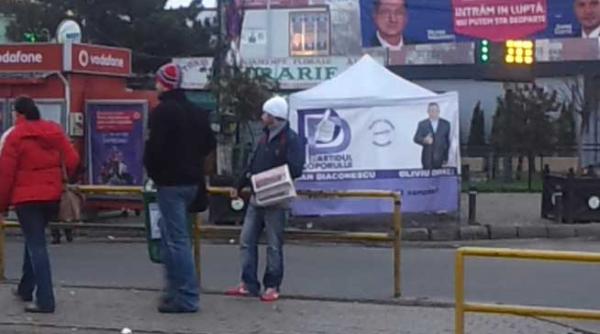 staff ul de campanie al ppdd sector 6 prins de poli ie pentru distribuirea de materiale calomnioase