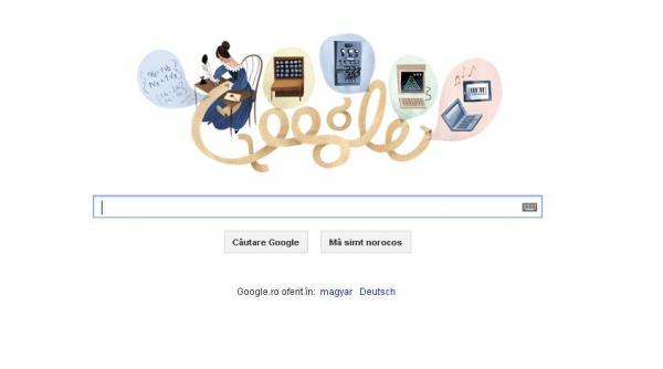 google sarbatoreste 197 de ani de la nasterea matematicianei ada lovelace primul programator din lume