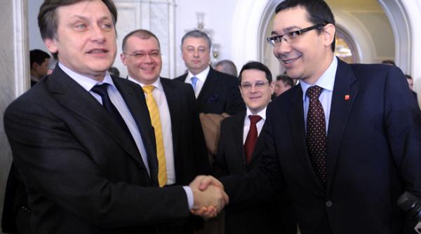 audierile ministrilor in comisii blocate antonescu si ponta discuta in biroul presedintelui senatului