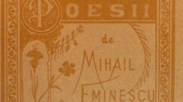 intrebari despre editia princeps a poeziilor eminesciene