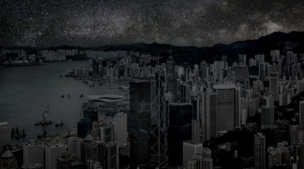 cum ar arata orasele lumii noaptea daca nu ar fi luminate foto