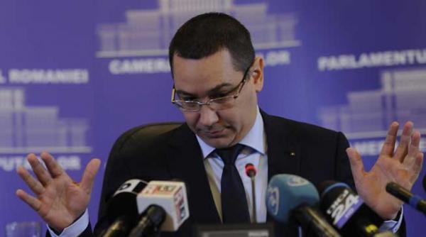 victor ponta invitat la vorbe grele