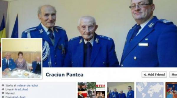 cel mai batran utilizator roman de facebook s a nascut pe vremea trenurilor cu aburi iar acum este un impatimit al internetului