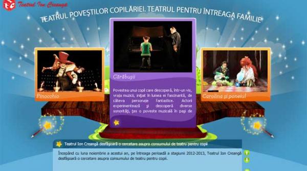 spectacol de teatru pentru copii cu varsta intre 1 si 3 ani