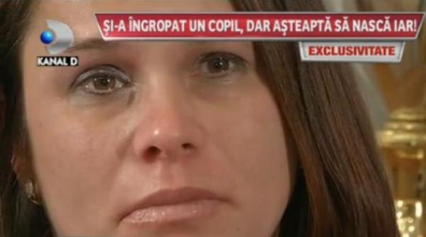si a ingropat un copil dar asteapta sa nasca iar lavinia milosovici a vorbit cu lacrimi in ochi despre ceea ce simte acum