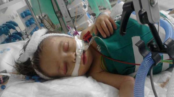 pentru insanatosirea unui baietel de nici 3 ani