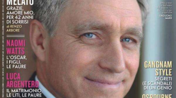 preotul georg ganswein george clooney al vaticanului pe coperta vanity fair italia