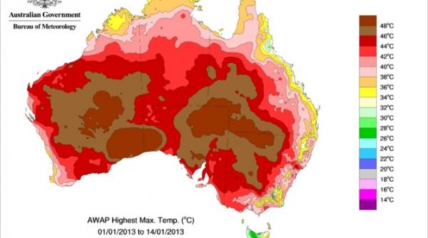 record de caldura in australia termometrul a atins 45 8 grade celsius la sydney