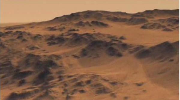 descoperire uimitoare nasa a gasit un crater urias pe marte ce se ascunde in spatele acestui crater