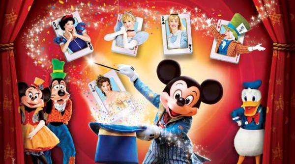 mickey s magic show de opt ori la sala palatului