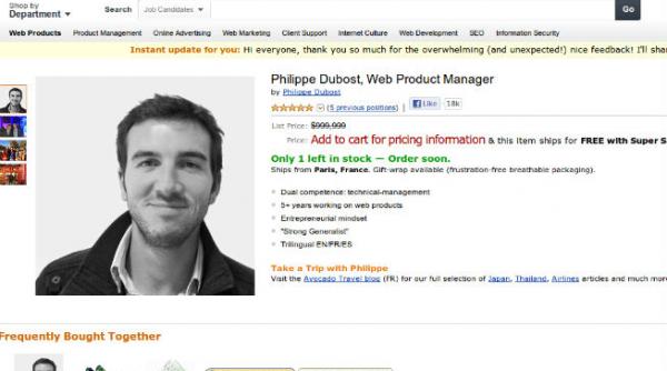 cv ul unui francez avem pe stoc un singur produs