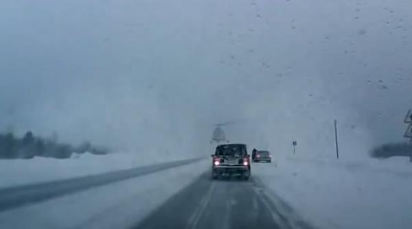 aparitie sf pe autostrada se poate intampla decat in rusia video