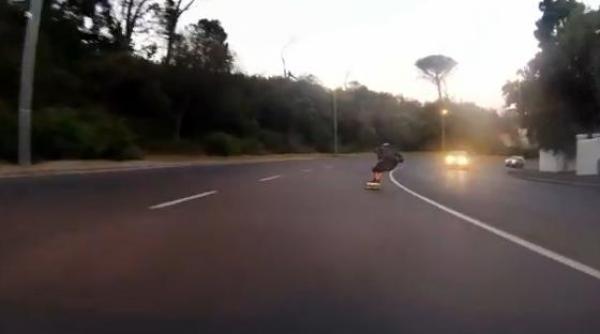 tanar viteza skateboard spoofing nek cam kloof