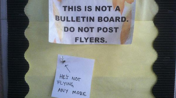 cele mai amuzante raspunsuri date pentru biletele agresive ale colegilor de birou