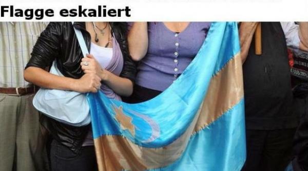 presa internationala isterie nationalista intre ungaria si romania pe tema steagului secuiesc