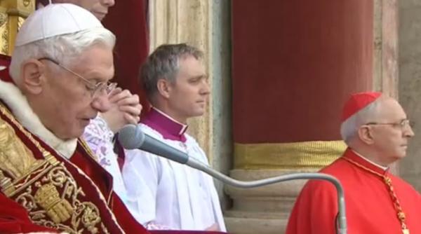 demisie papa benedict motive demisie