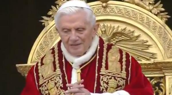 papa benedict a demisionat