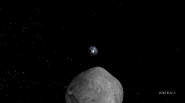 video nasa transmite live trecerea asteroidului 2012 da14 pe langa pamant
