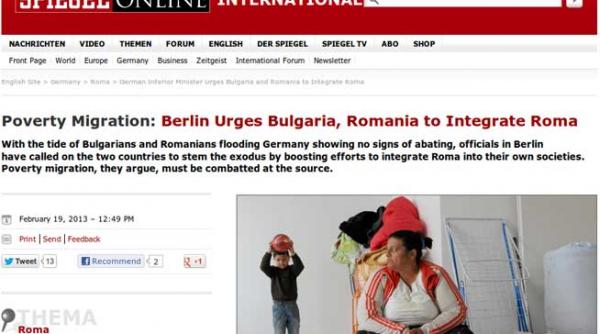berlinul catre romania si bulgaria integrati va romii