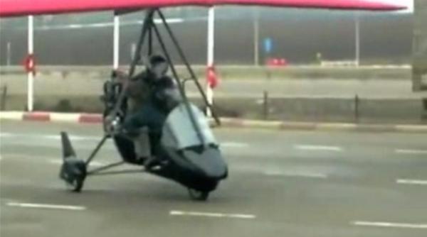 a alimentat de la o benzinarie si si a luat zborul