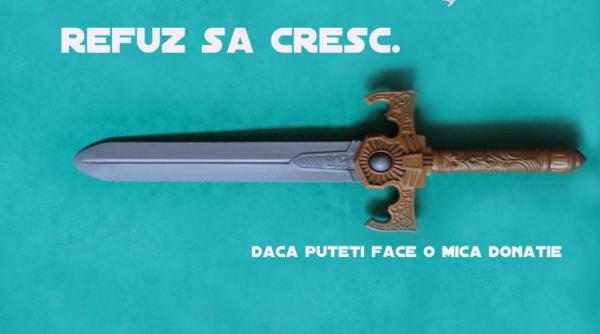 refuz sa cresc daca puteti face o mica donatie un spectacol cu intrare libera
