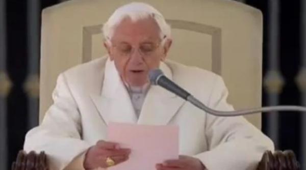 benedict al xvi lea mesaj pe twitter dupa ultimul sau act public la vatican