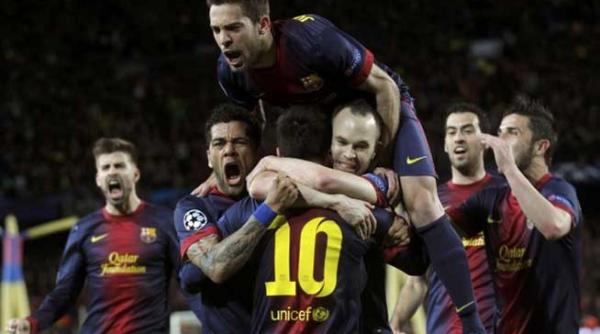 grande barcelona catalanii s au calificat in sferturile ligii campionilor dupa 4 0 in returul cu milan