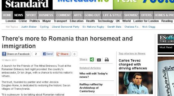 evening standard romania inseamna mai mult decat carnea de cal si imigratia