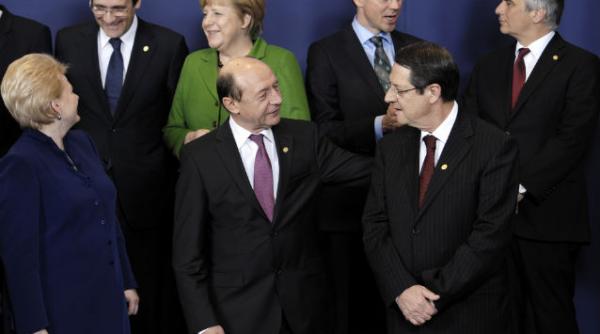 basescu aderare euro consiliul european