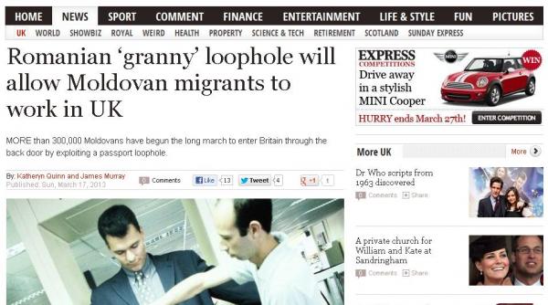 sunday express sute de mii de moldoveni care se folosesc portita dublei cetatenii moldoveano romane se pregatesc sa migreze in marea britanie