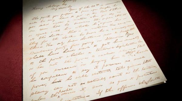 cum a ajuns o scrisoare trimisa de un tata fiului sau sa valoreze o avere