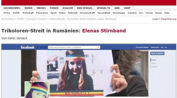 nationalism vs manipulare cum comenteaza der spiegel scandalul bentitei tricolore