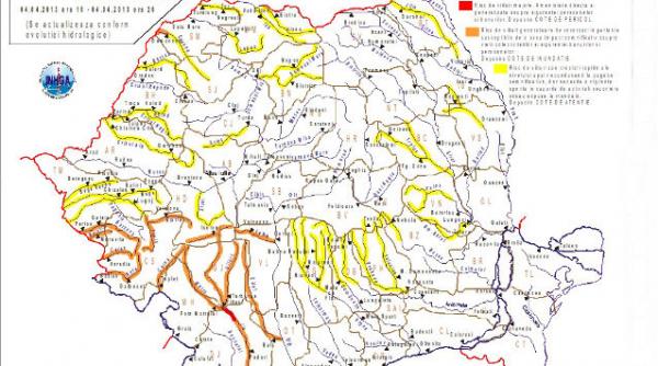 cod rosu inundatii jiu dolj