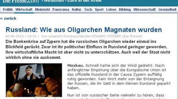die presse cum s au transformat oligarhii rusi in magnati