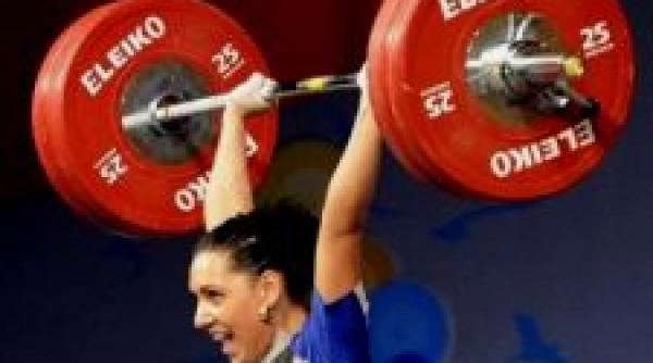 elena ramona andries medalie de bronz la campionatele europene de haltere