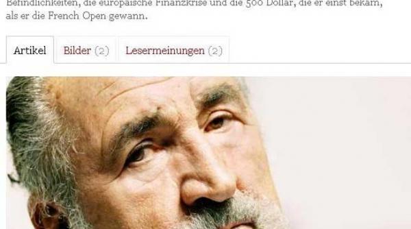 ion tiriac voi germanii inca nu stiti ce i aia criza orice ar spune cancelarul vostru europa executa