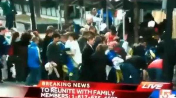 imagini incredibile dupa exploziile din boston ce fac mai multi indivizi imediat dupa deflagratii video