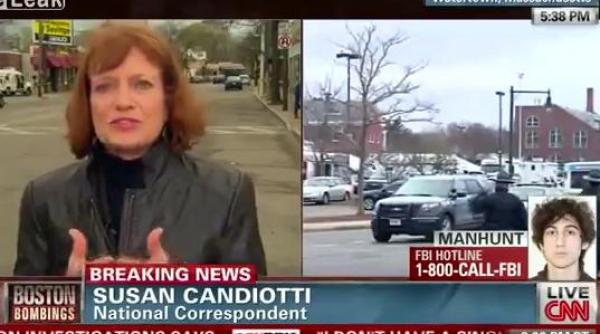 jurnalista cnn gafa de proportii dupa atentatele din boston in timpul unei transmisiuni live video