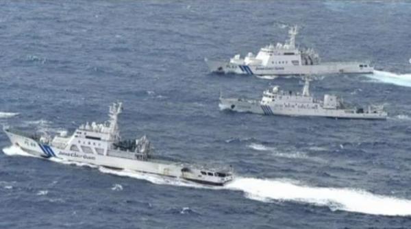 opt nave chineze au patruns in apele teritoriale japoneze tokyo avertizeaza ca va raspunde prin forta