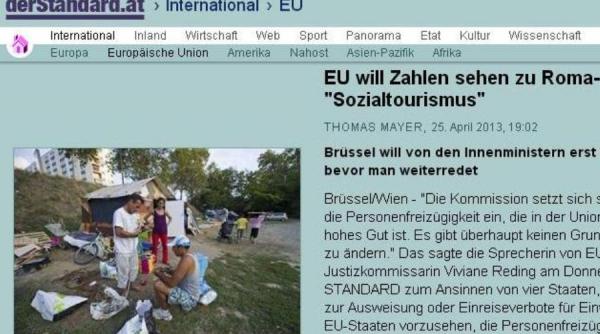 romanii vinovatii perfecti in campaniile electorale din europa presa austriaca