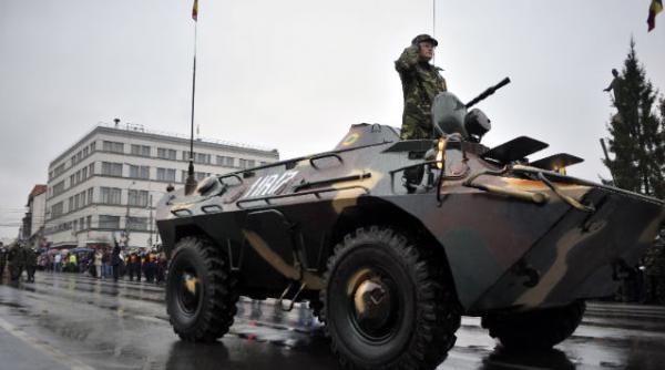 armata romana isi trage ocazional blindatele pe dreapta pentru a gasi bani de mentenanta