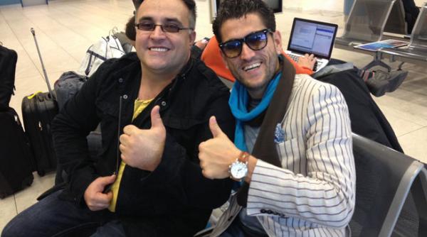 cezar ouatu se pregateste pentru primele repetitii pe scena eurovision