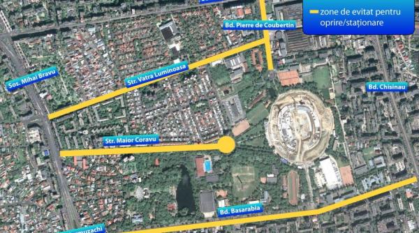 ce strazi sa eviti maine pentru a nu intra in aglomeratia produsa de concertul depeche mode