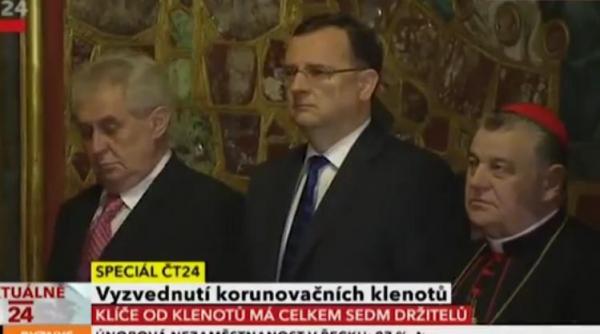 presedintele cehiei beat la un eveniment public scuza incredibila gasita de purtatorul sau de cuvant video