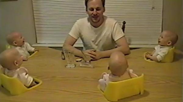 incearca sa nu razi daca poti cvadrupleti adorabili nu se pot opri din ras clipul care a amuzat milioane de oameni video