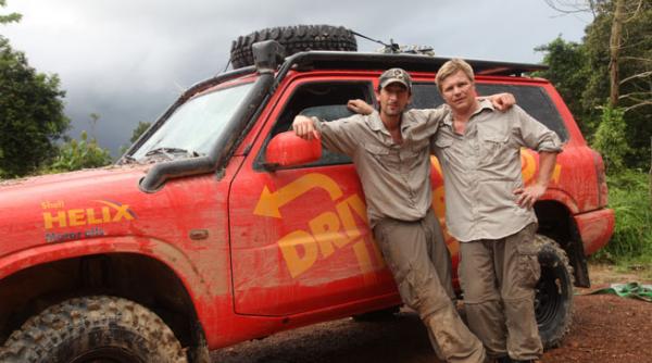 adrien brody tom hardy si henry cavill soferi de offroad pentru discovery