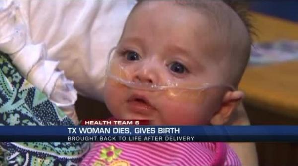 a nascut in timp ce era moarta cum au reusit medicii sa aduca pe lume un bebelus perfect sanatos