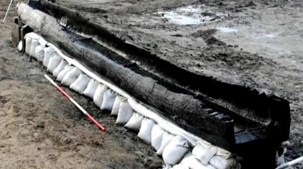 descoperire arheologica fenomenala ce au gasit oamenii de stiinta britanici in albia unui rau video