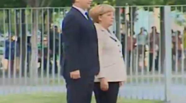 victor ponta angela merkel intalnire istorica premierul roman primit cu onoruri militare