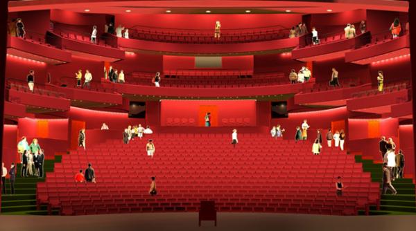 in iulie incep lucrarile de refacere a salii mari a teatrului national bucuresti